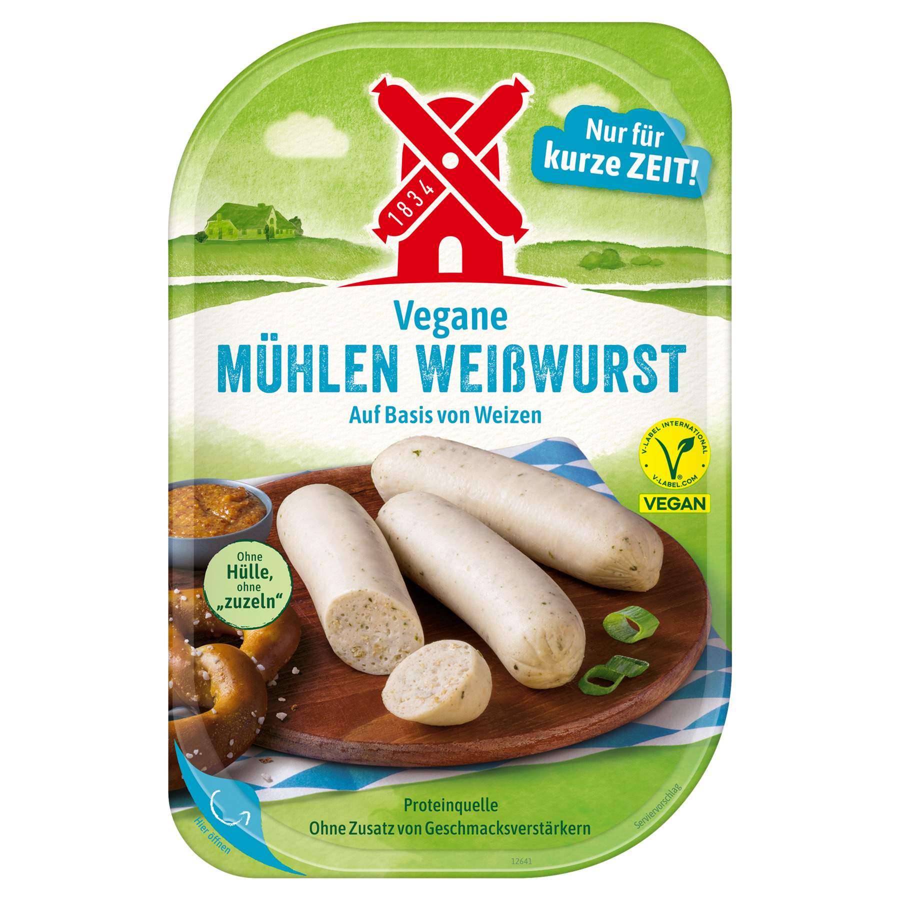 Neue vegane Weisswurst Rügenwalder Mühle